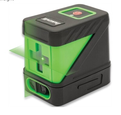 50ft Cross Line Laser Level, Precision Measuring, Unique Laser Scale Projection