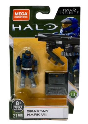 Mega Construx Halo Infinite Spartan Mark VII 7 Figure Series 13 Pro Builders NEW
