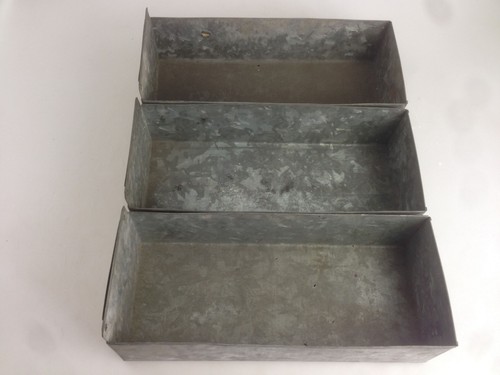 3x alte Schublade Metall Kiste 40er Bosch Werkstatt Oldtimer Industrie Design /2 - Picture 7 of 10