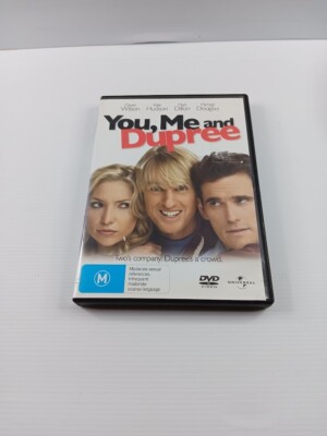 You, Me And Dupree (DVD, 2006) rated M region 2-4-5 PAL