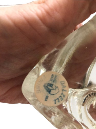 Dalzell Viking Glass Gorgeous Madonna Clear Glass & Frosted w/Original Sticker - Picture 6 of 12