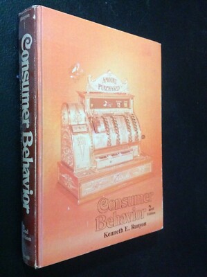 Consumer Behavior, Kenneth E Runyon 1980 HC (Merrill) 2nd Edition