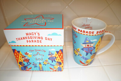 MACY'S THANKSGIVING DAY PARADE 2020 COLLECTORS COFFEE MUG CUP W