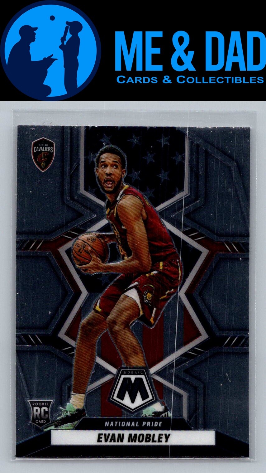 2021-22 Panini Mosaic #258 Evan Mobley