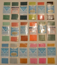 Sew On Seam Binding / Hem Tape 1/2"w x 3yd - 26 colors 100% Rayon - Vintage