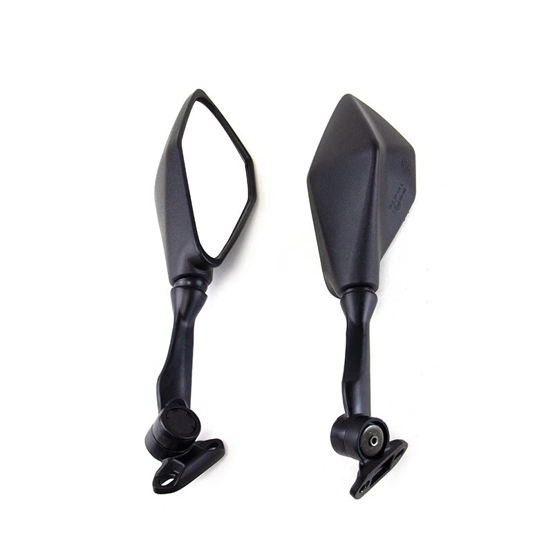 Espejos retrovisores izquierdo y derecho para Kawasaki Ninja ZX6R ZX636 2009-2023 negro Foto 4 de 4