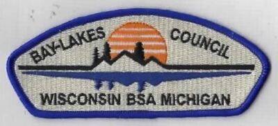 Bay Lakes Council S23 Wisconsin-Michigan BSA RBL Bdr. [STS-2048] | eBay