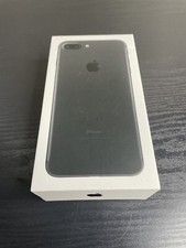 Apple iPhone 7 Plus Empty Original Retail Box 32GB - Black - BOX ONLY W/ Sticker