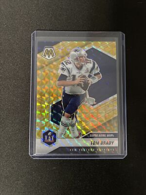 Tom Brady Super Bowl MVPs Mosaic 2021 yellow