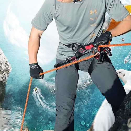 Climbing Safety Harness Tree Rock Climbing Half Body Safety Seat Belt Heavy Duty - Picture 11 of 11