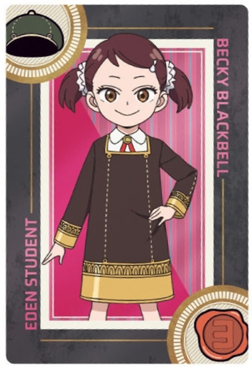 SPY x FAMILY Trading Card W#1No.007 Becky Blackbell BANDAI Japan