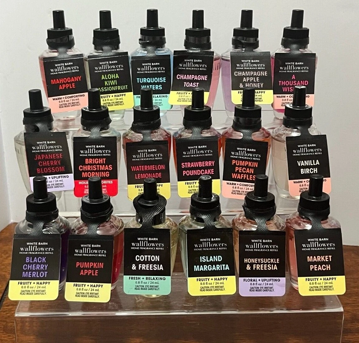 Bath and Body Works Aromatherapy Happiness Candle and Wallflower Home