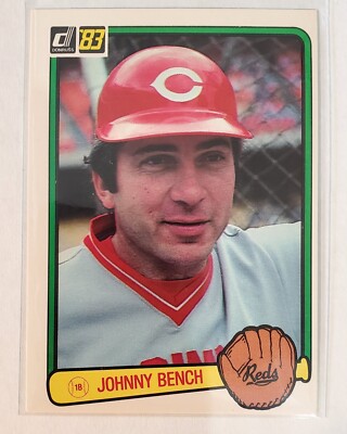 1983 Donruss Johnny Bench #500