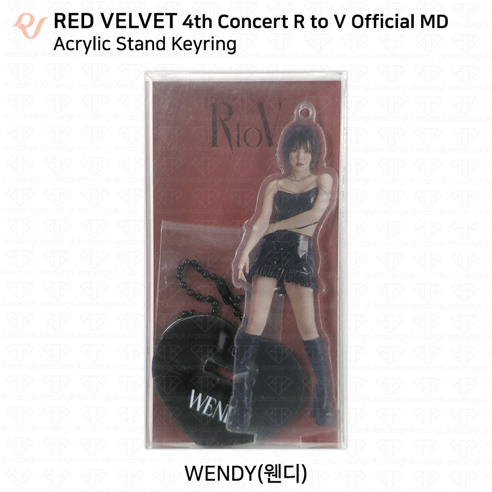 Red Velvet 4th Concert R to V Official MD Acrylic Stand Keyring