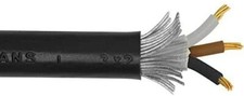 SWA Cable 3 Core - Various Sizes and Lengths - Black Armoured XLPE