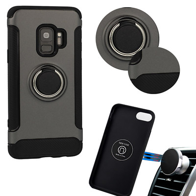 Ring 360 Magnetic Armor Vennus Handy Tasche SILBER Apple iPhone 8 PLUS