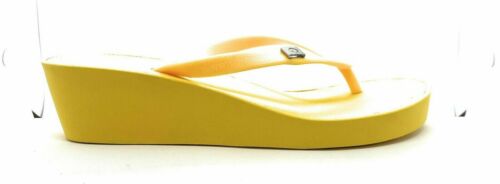 Popits Women 2'' Wedge Heel Platform Flip Flops Open Toe Sandal ~ Choose Color - Picture 4 of 10