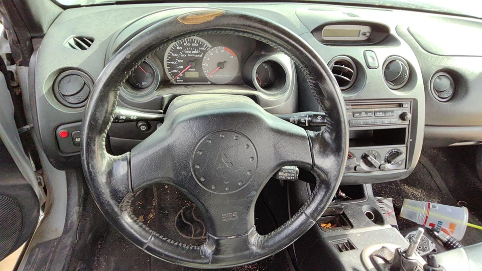 Volante Mitsubishi Eclipse 2003-2005 OEM negro Mr569189xa Foto 3 de 4