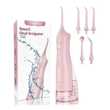 Electric Water Dental Flosser Teeth Pick, Cordless Flossers Oral Irrigator IP...