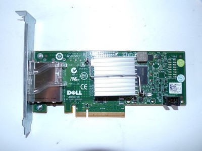 Dell 012DNW 12DNW H200 6Gbps HBA SAS DUAL PORT PCIe RAID Controller Card (V5361)