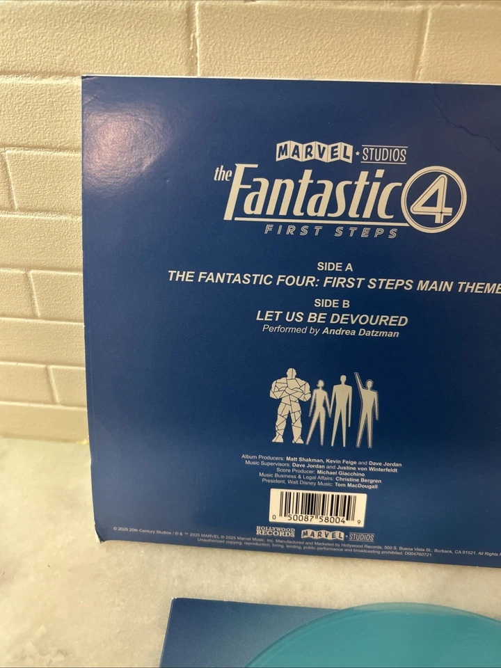 Michael Giacchino & - The Fantastic Four: First Steps Main Theme / Let Us Be Dev - Image 3 of 4