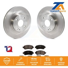 Front Disc Brake Rotors And Ceramic Pads Kit For Toyota Yaris iA Scion