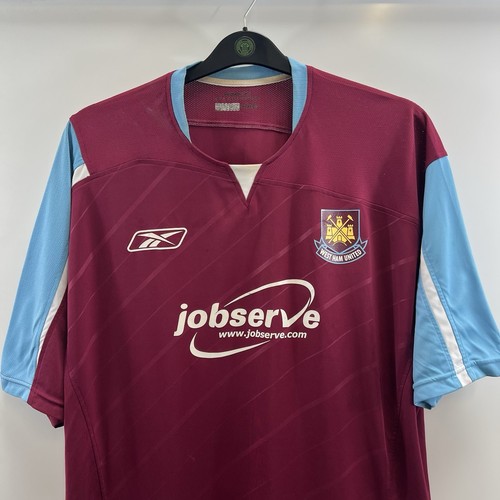 West Ham United Home Football Shirt 2005/06 Adults XL Reebok E675 - Picture 3 of 5