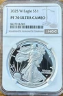 2025-W Proof $1 American Silver Eagle NGC PF70UC