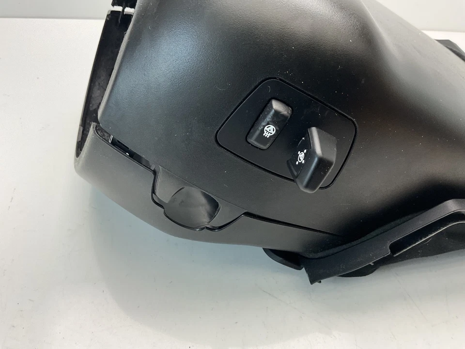 BMW 528i Serie 5 F10 2011-2016 cubierta interior del panel de moldura de columna negra OEM Foto 3 de 4