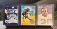 Barry Sanders 3 Card Lot. Fleer Ultra Pinnacle & Proset. Detroit Lions HOF