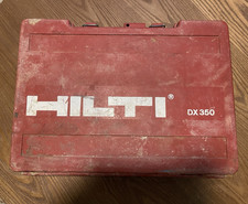Hilti DX 350 Pulverbetätigtes Kolbenantriebswerkzeug mit Koffer rot/schwarz