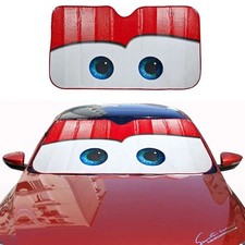 Car Windshield Sun Shade Cartoon Eye Visor SUV Auto Front Window Shield Cover