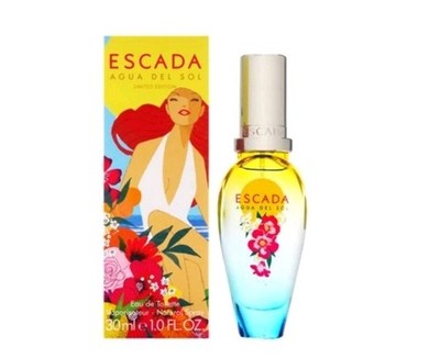 ESCADA Agua Del  Sol  1 oz Eau De Toilette Spray Limited Edition Scent,Sealed 