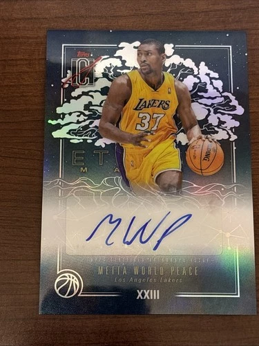 2025 Topps Signature Metta World Peace Base (RAW)