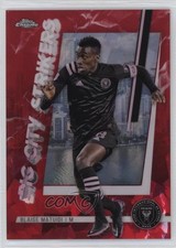 2021 Chrome MLS Sapphire Edition Big City Strikers Red /5 Blaise Matuidi 0en4