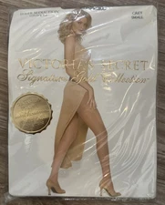 Victoria's Secret Signature Gold Sheer Seduction Control Top Grey Small