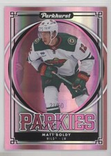 2023-24 Upper Deck Parkhurst Parkies Pink 21/50 Matt Boldy #P-28 1km1