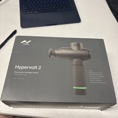Hyperice Hypervolt 2 Percussion Massage Gun Massager Device Grey