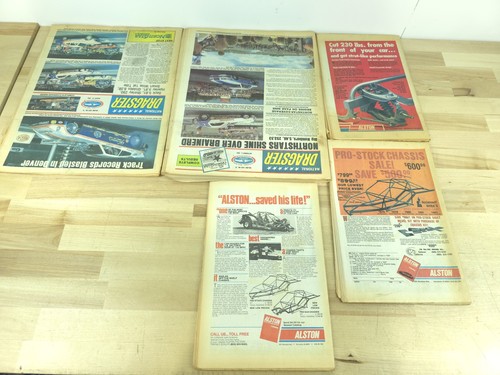 National Dragster 1983 NHRA Drag Racing Lot Of 5 Newspaper - Bild 7 von 11