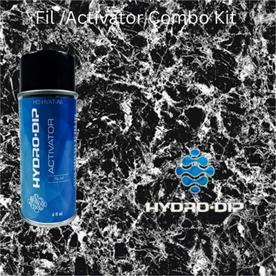 Hydro Dip  Film Activator Combo Kit HD-S1003 Black Marble