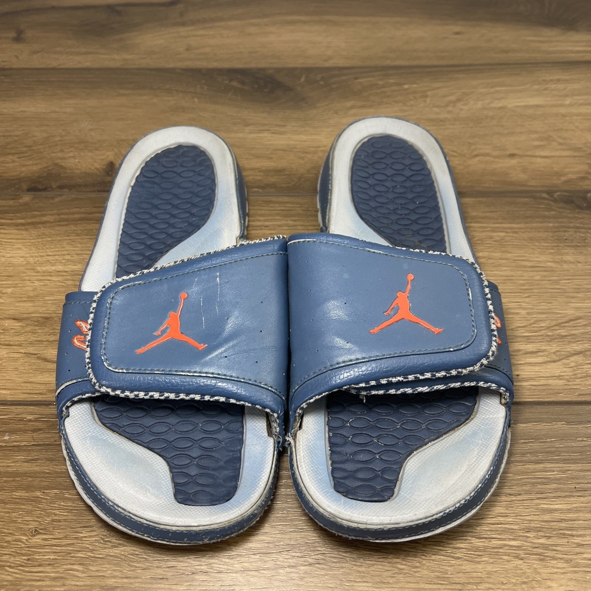 Nike Air Jordan Hydro Men’s Size 10 Slate Blue Slides 456524-404