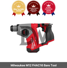 Image of Milwaukee M12 FHAC16 "Bare Tool" / 16MM Compact SDS-Plus Rotary Hammer Drills