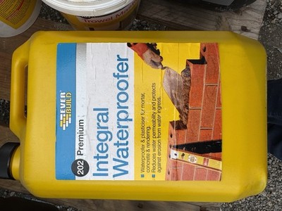 Everbuild 202 Integral Liquid Waterproofer 5 Liter (ref M5)