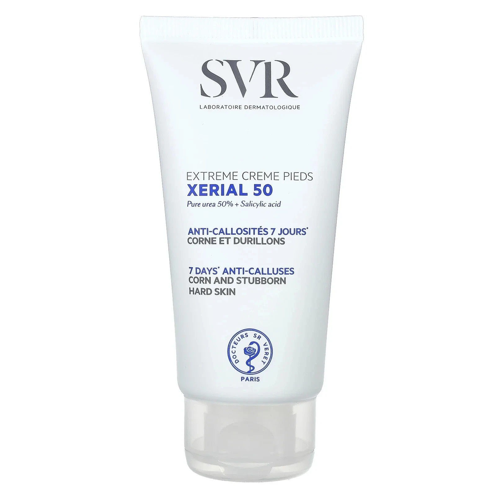Xerial 50, Extreme Foot Cream, Fragrance-Free, 1.7 fl oz (50 ml)