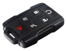 Smart Key Fob Case Shell Fit for Chevy Tahoe Suburban / GMC Yukon 2014 Black