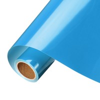"Blau Permanent Vinyl, 10\" X 8Ft, Selbstklebend, Selbstklebende Vinylrolle"