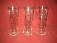3 Carlsberg 1 pint glasses