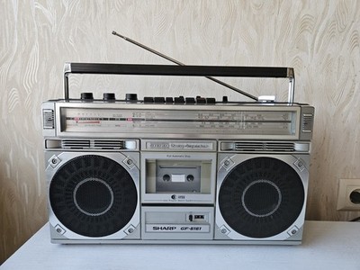 BOOMBOX Sharp GF-6161H Japan Vintage Cassette Player Fully Working