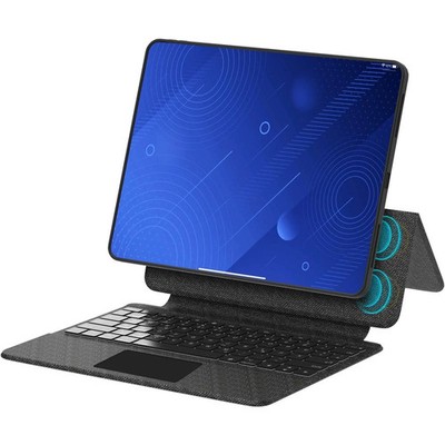 ISY Keyboard Folio ITF-1002 Schutzhülle Grau für Apple iPad Pro11 (M4) - NEU OVP