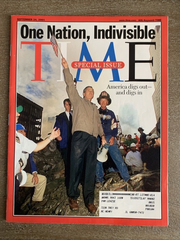 Time Magazine Special Issue September 24, 2001 America Digs Out And Dig In